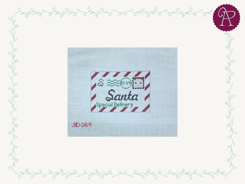 Mini Santa Letter Canvas - 18 mesh