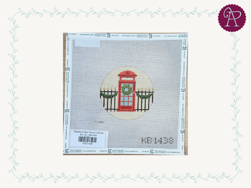 Christmas in London Telephone Booth - 18 mesh
