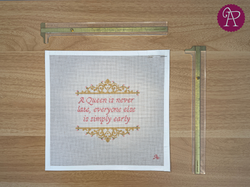 A Queen is never late, everyone else is simply early - 18 mesh