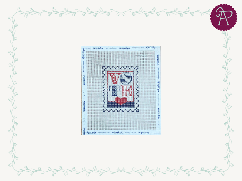 Vote postage stamp - 18 mesh
