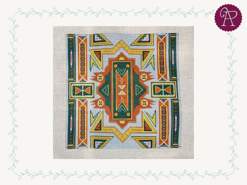 Aztec Mandala - 14 mesh