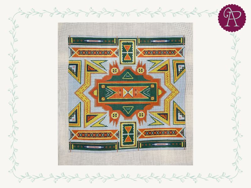 Aztec Mandala - 14 mesh