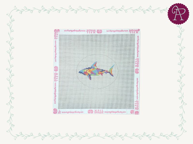 Multicolored Shark - 18 mesh