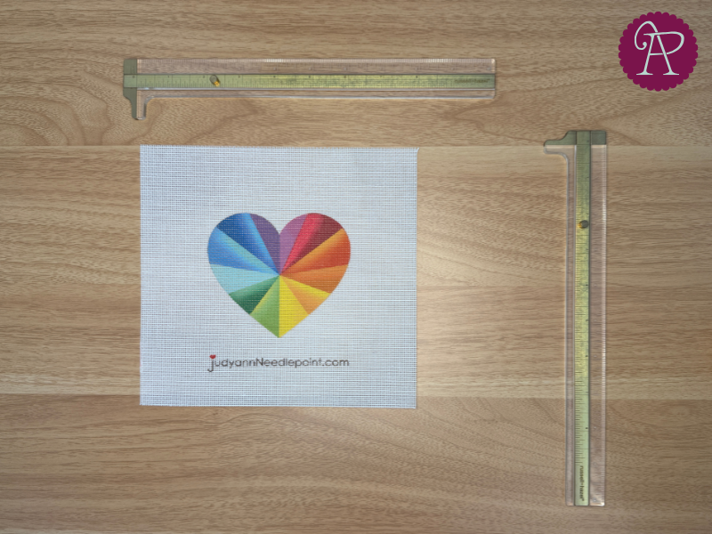 Rainbow Prism Heart - 18 mesh